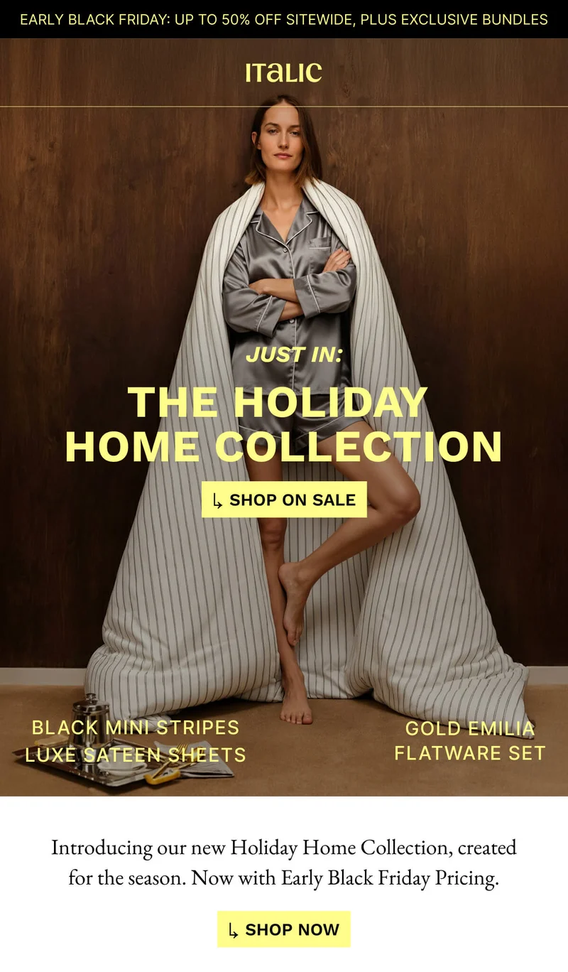 JUST IN: THE HOLIDAY HOME COLLECTION