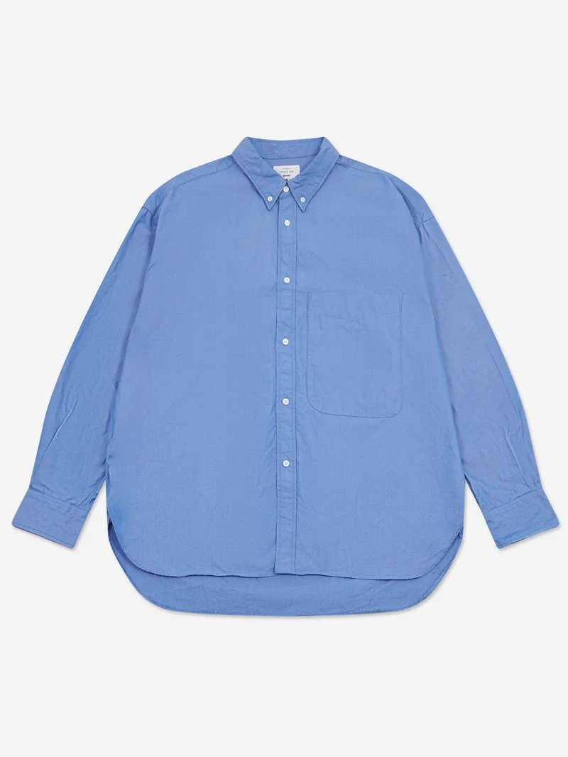 Image of Studio Nicholson x Beams Plus Lisa Oxford Shirt - Blue