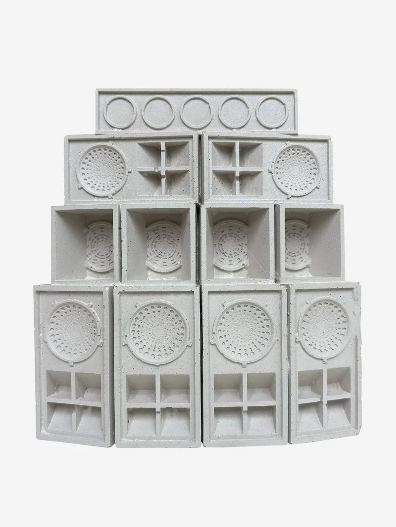Image of Vented London Concrete Object - The Soundboy 2.0