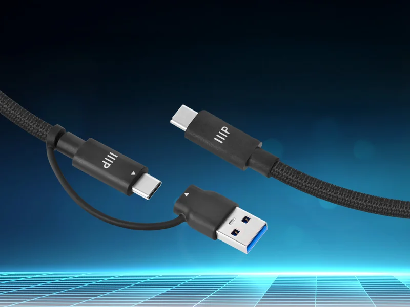 2‑IN‑1 USB4 CABLE FOR POWER AND DATA