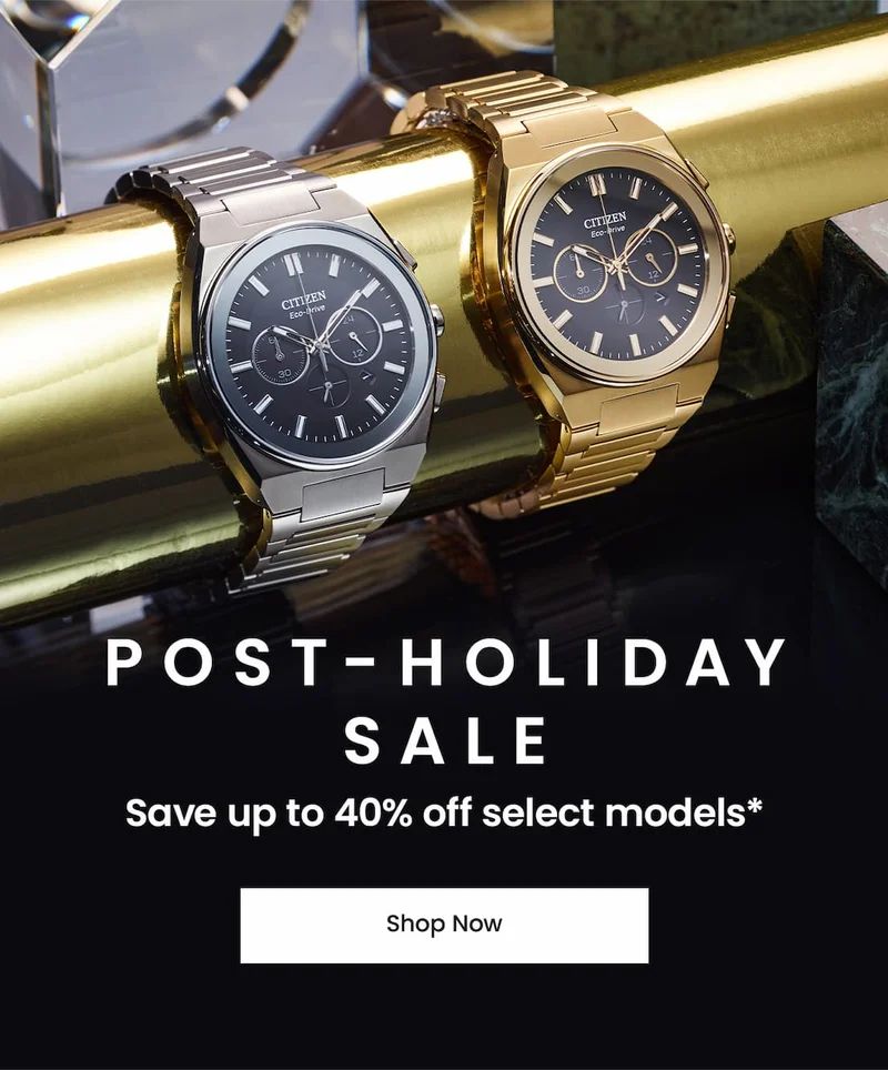 Post-Holiday Sale — Save up to 40% off select models*