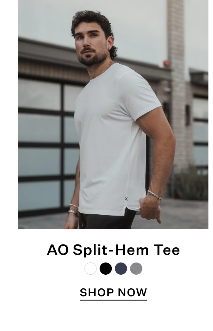 AO Split-Hem Tee