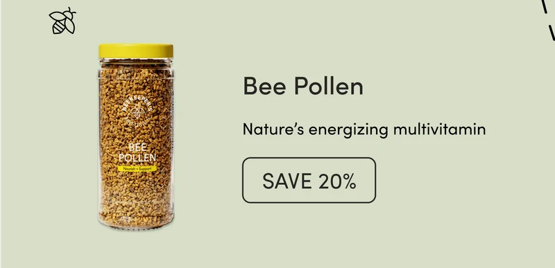 Bee Pollen Nature’s energizing multivitamin