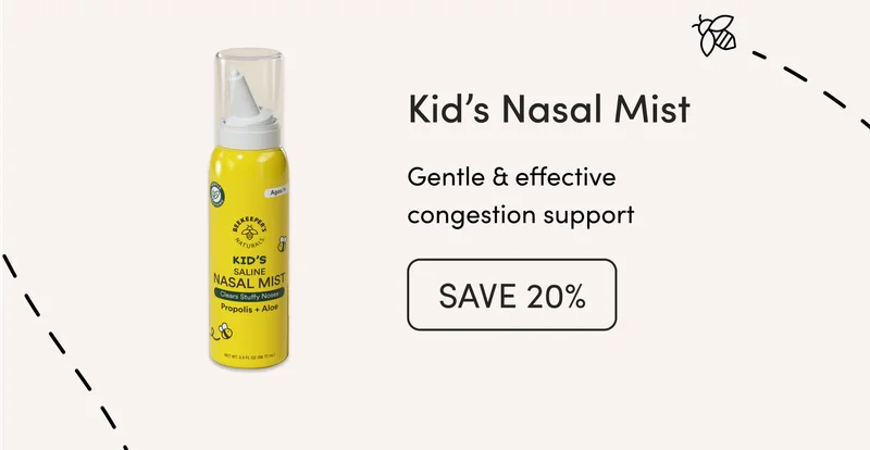 Kid’s Nasal Mist Gentle & effective congestion support
