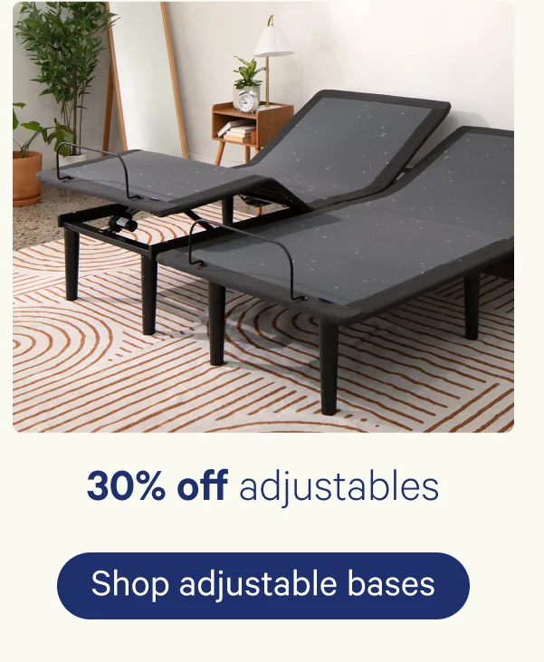 30% off adjustables