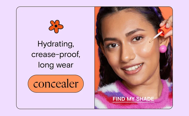 Hydrating, crease-proof, long wear concealer.    |     FIND MY SHADE
