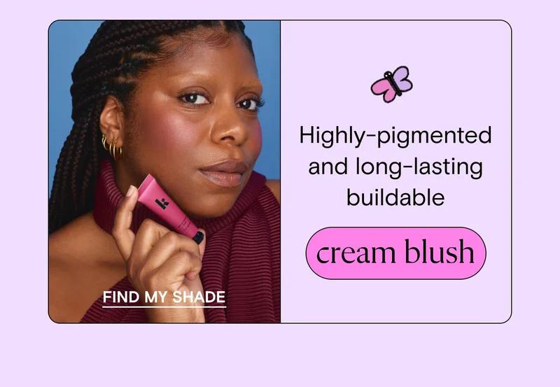 Highly-pigmented and long-lasting buildable cream blush
