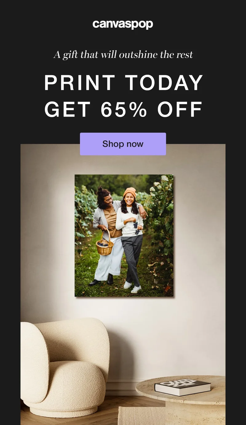 A gift that will outshine the rest. Print today get 65% off.