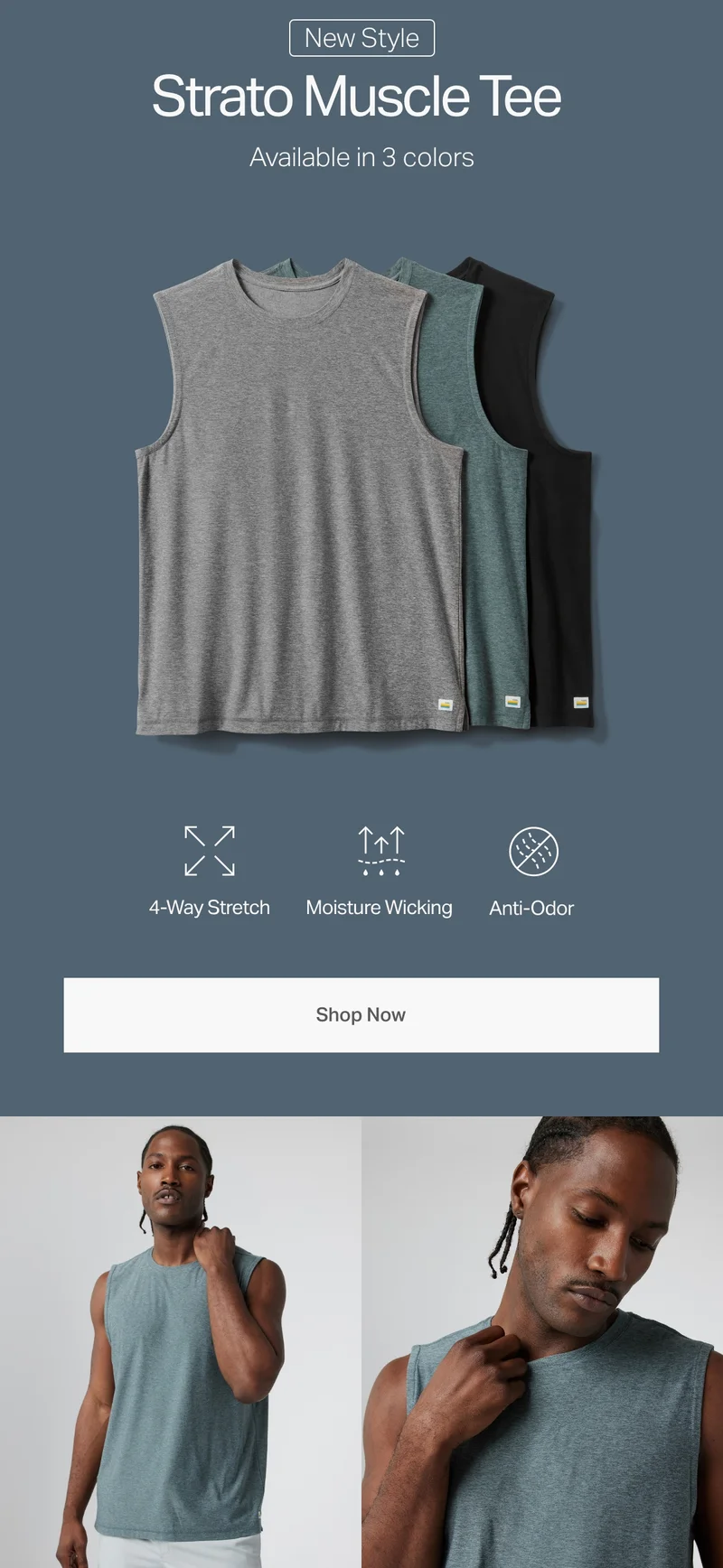 Strato Muscle Tee
