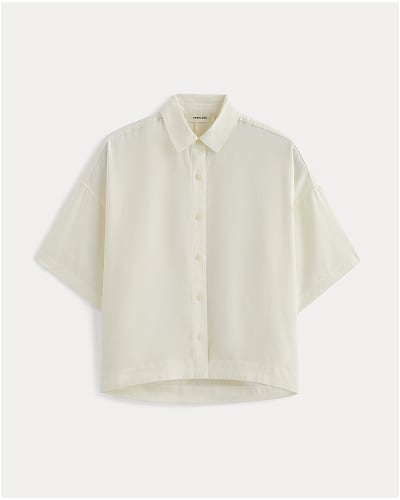 [Image]The Short-Sleeve Square Shirt in Butterlite | Bone