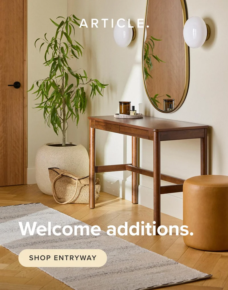 Welcome Additions. Shop Entryway.