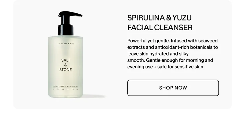 Spirulina & Yuzu Facial Cleanser