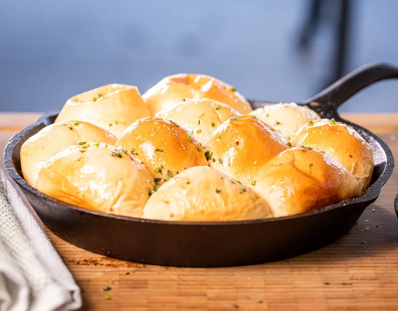 image of the Goat Cheese Stuffed Dinner Rolls