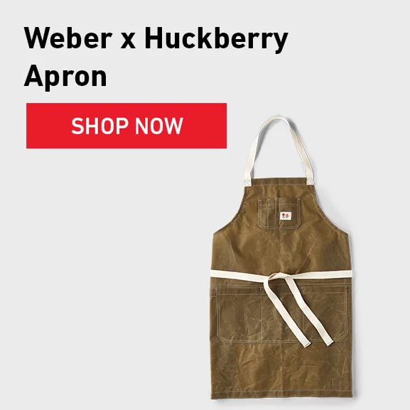 image of the Weber x Huckberry Apron