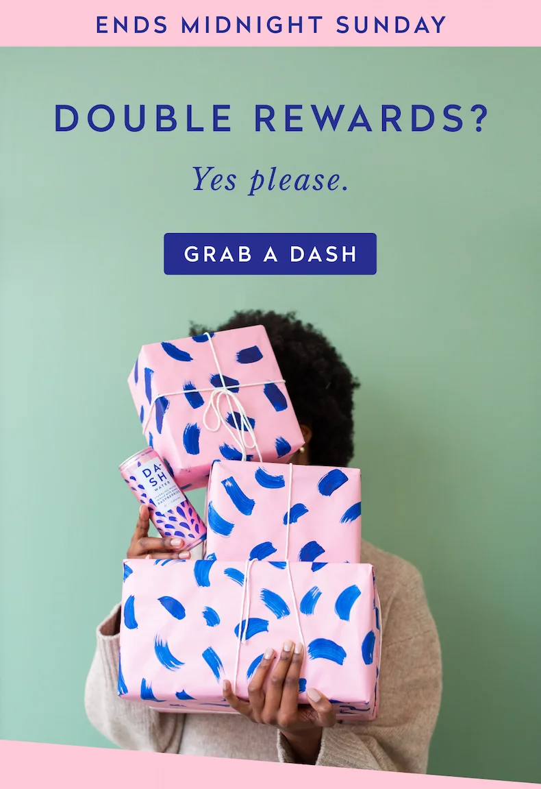 DOUBLE REWARDS? Yes please.