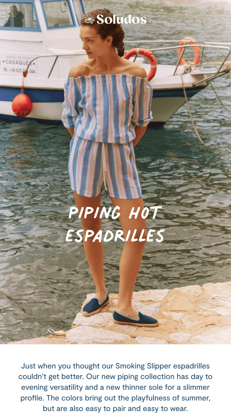 New Piping Hot Espadrilles