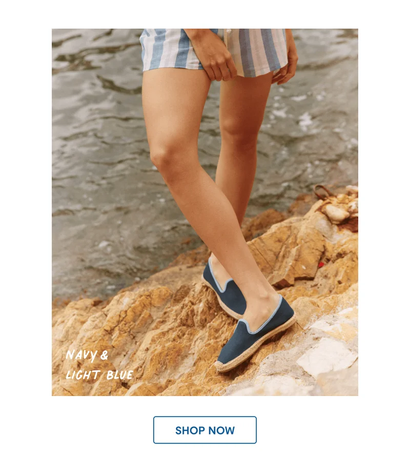 The Smoking Slipper Dark Navy / Light Blue