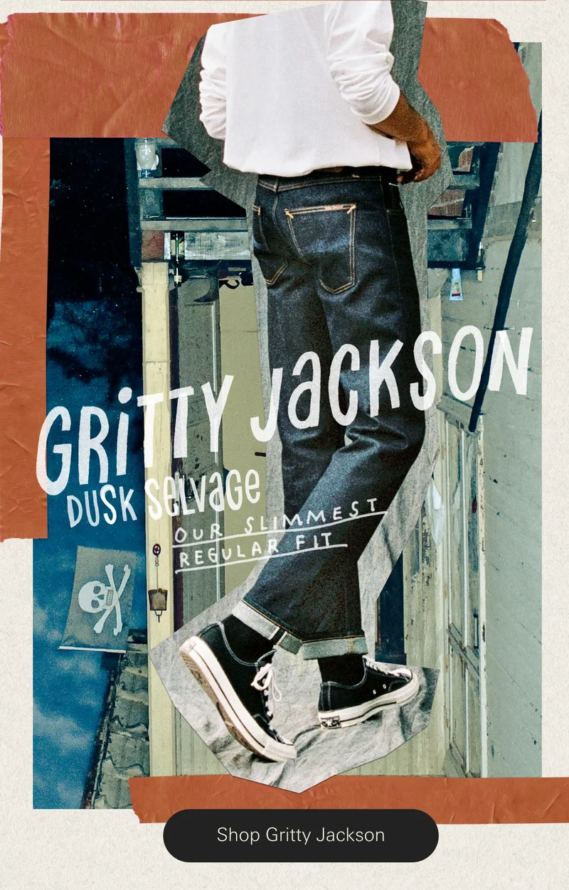 Gritty Jackson Dry Dusk Selvage