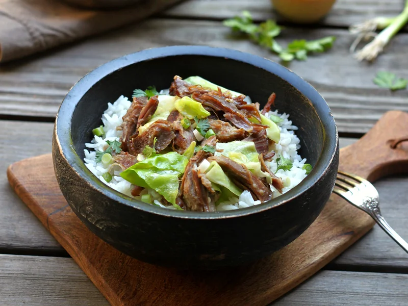 Hawaiian-Style Kalua Pork Shoulder