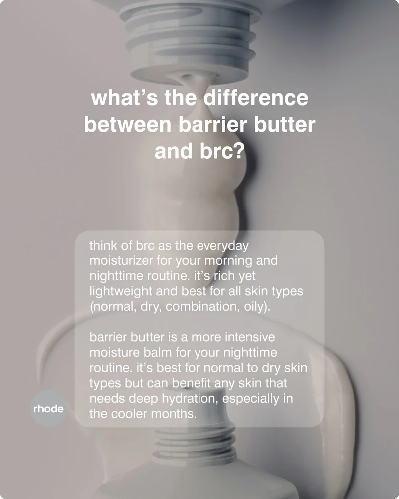 what's the difference between barrier butter and brc?