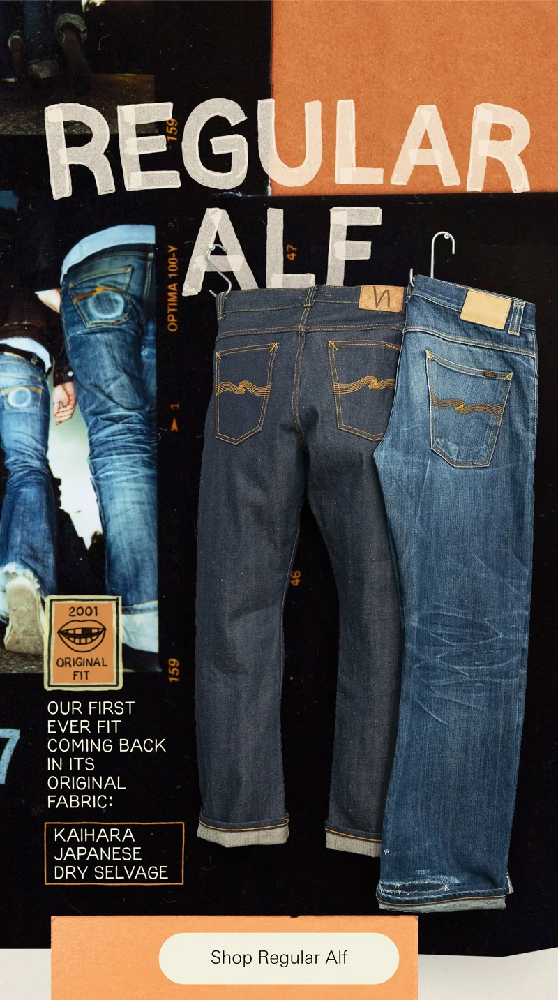 Shop Regular Alf Dry Selvage