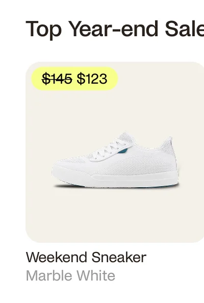 Weekend Sneaker Marble White