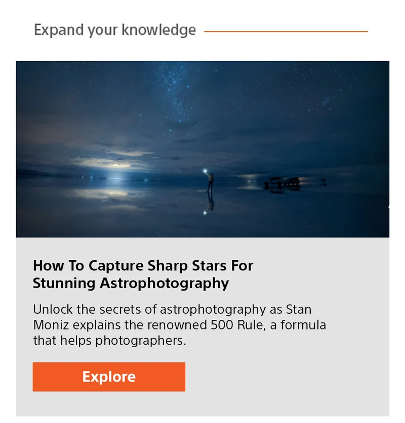 How to capture sharp stars for stunning astrophotography | Explore