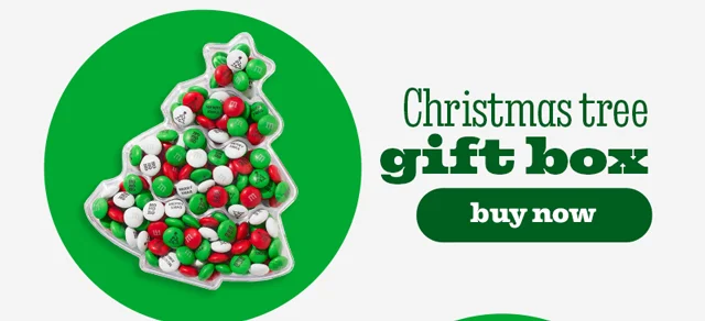 CHRISTMAS TREE GIFT BOX