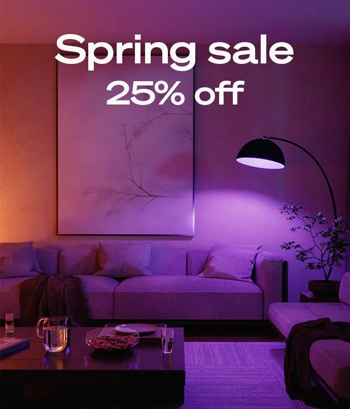 25% off your spring upgrade