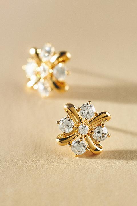 NADRI Crystal Cluster Stud Earrings