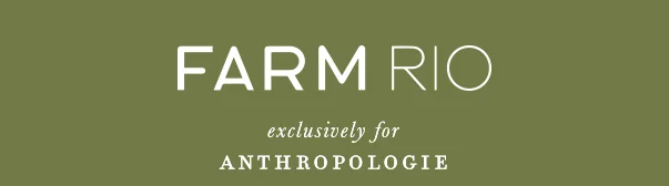 farm rio, exclusively for anthropologie