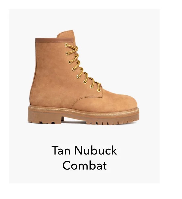 Tan Nubuck Combat