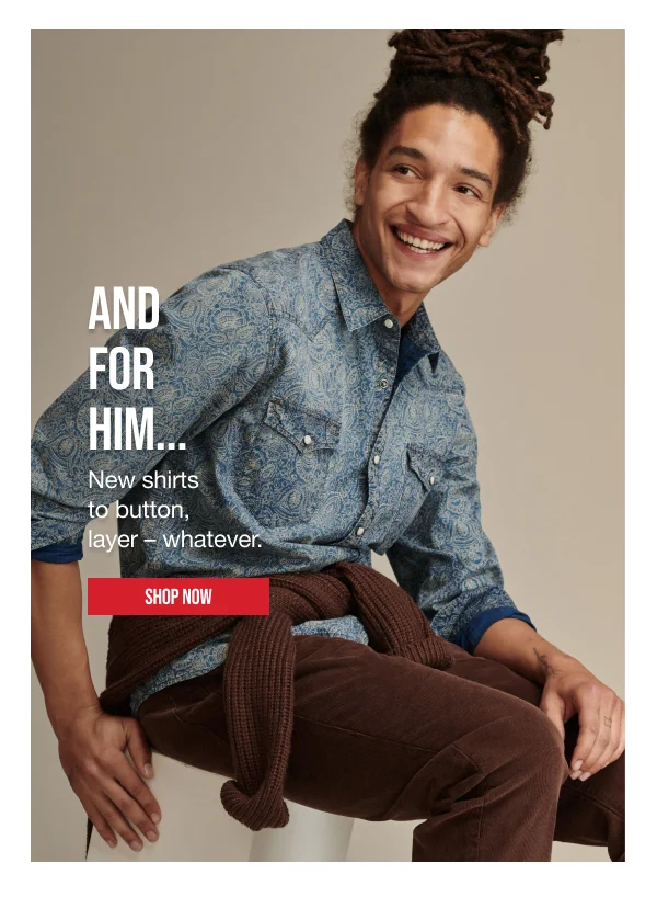 And for Him Shop Now