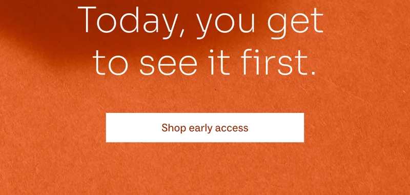 Shop Early access