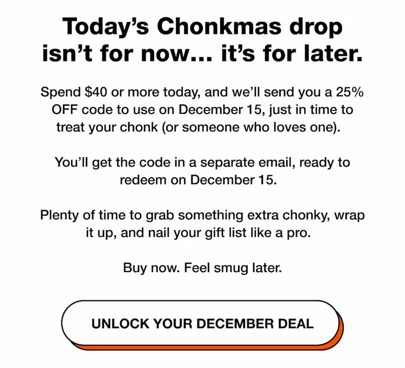Unlock Your December Deal