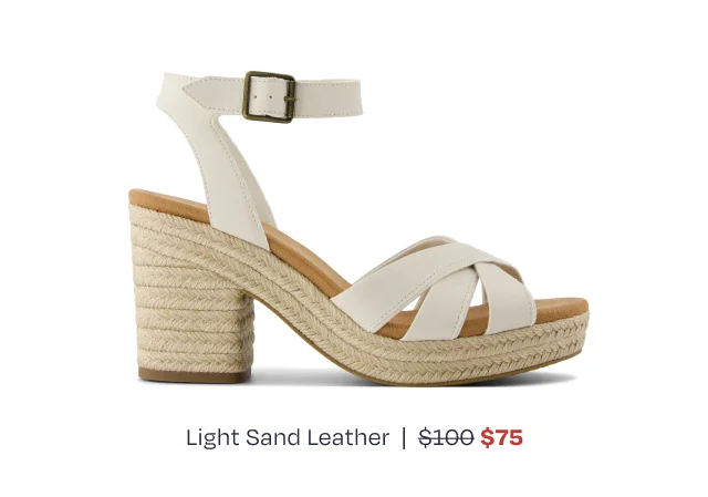 Majorca Rope Strappy Platform Sandal - Image