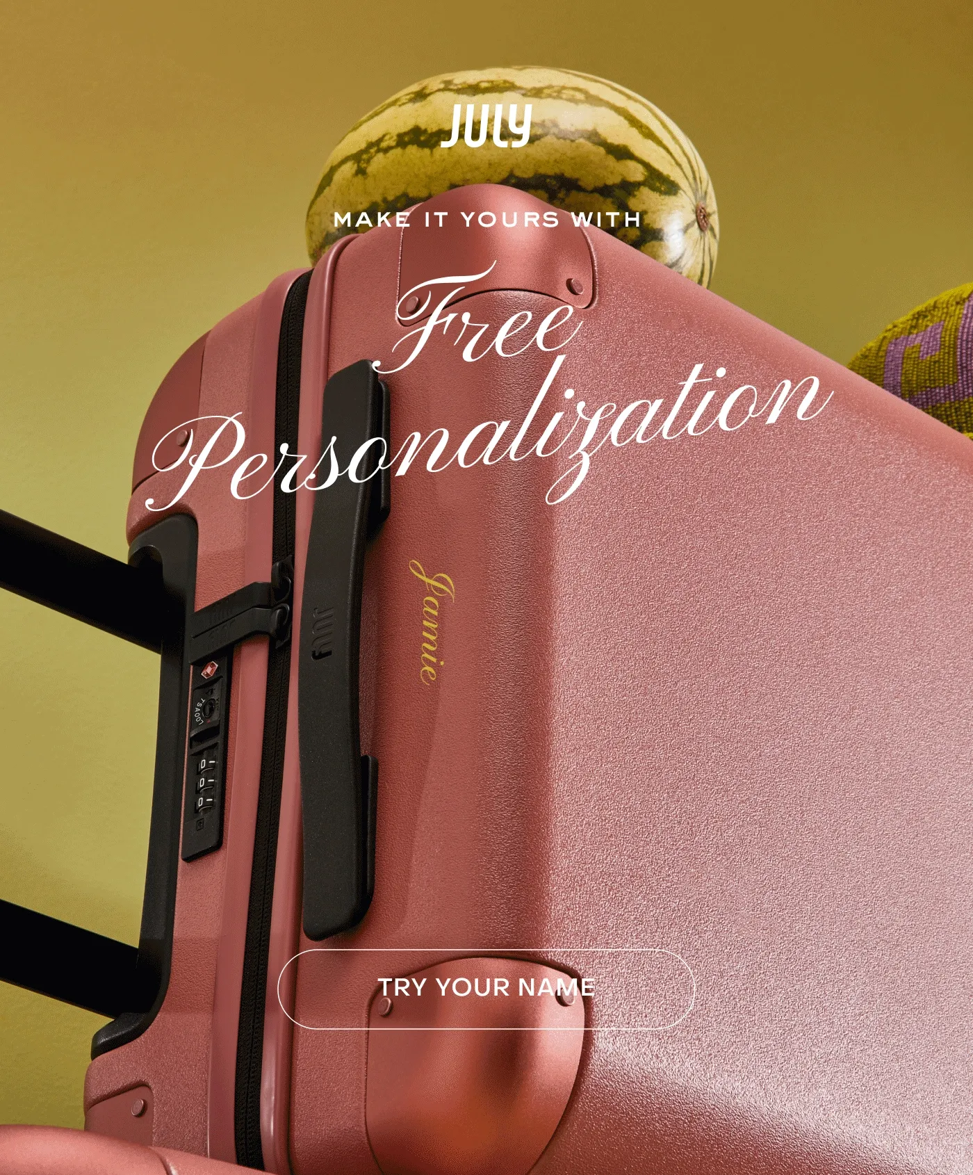 Make it yours with Free Personalisation