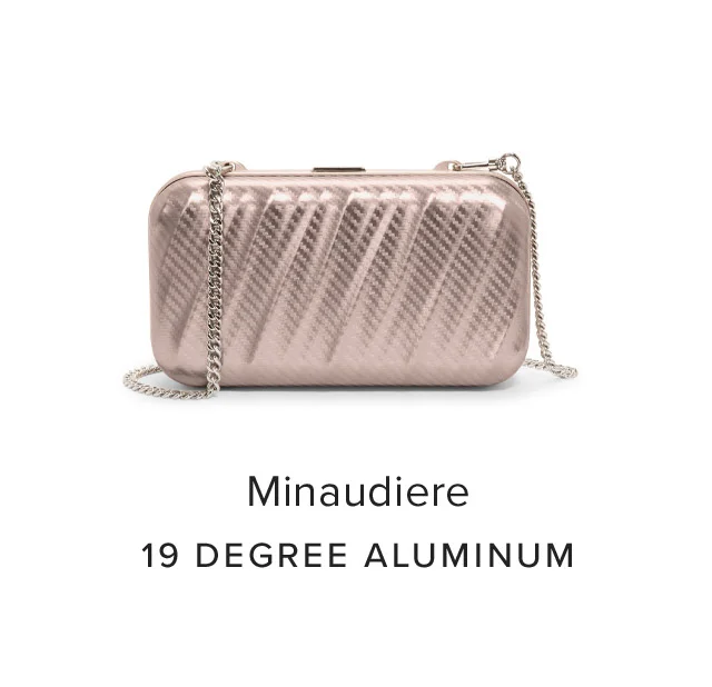 19 Degree Aluminum: Minaudiere
