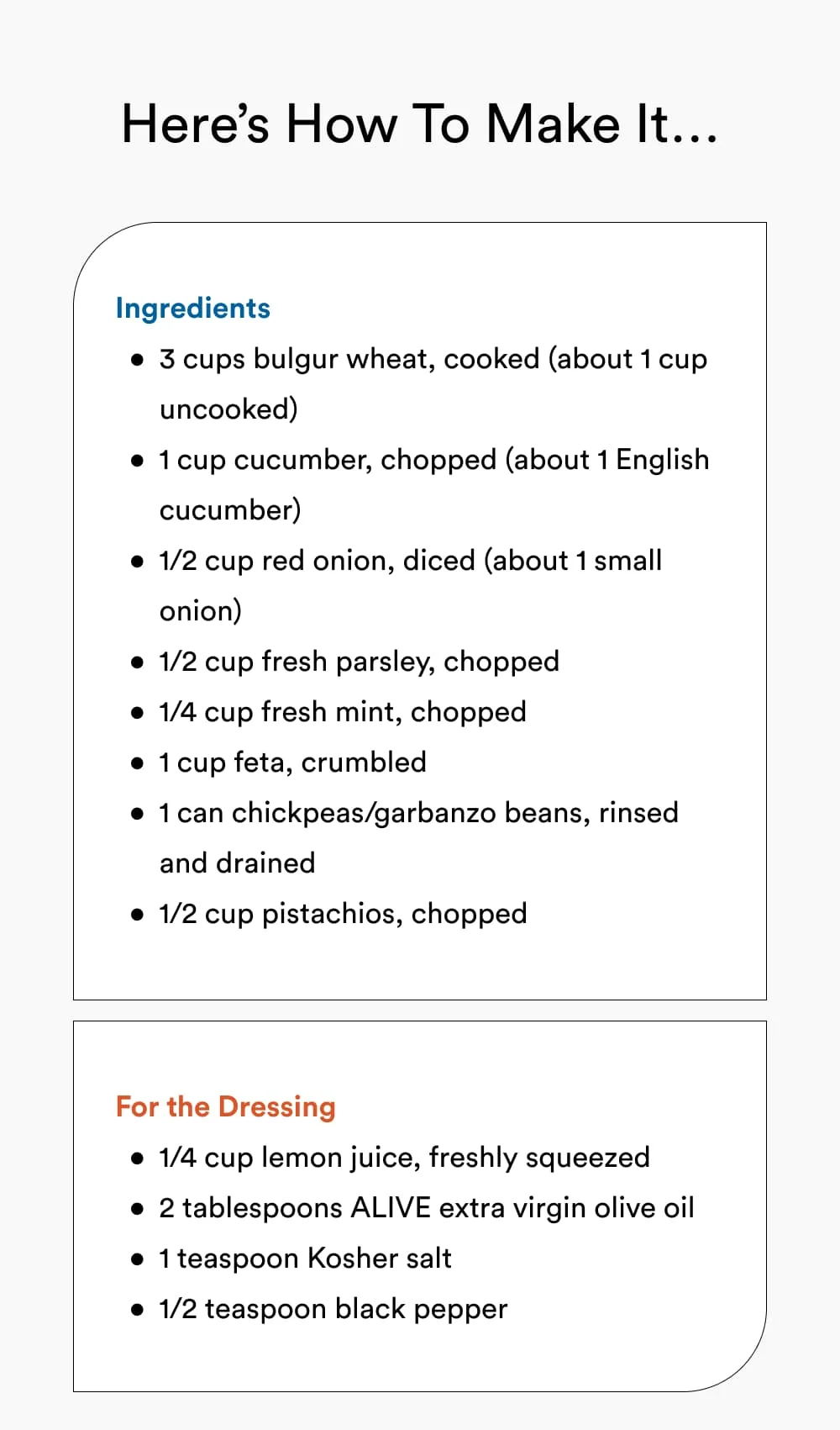 Here’s How to Make It…