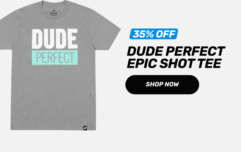Dude Perfect Epic Shot Tee - 35% OFF
