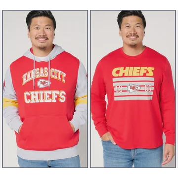 NFL Officially Licensed Long Sleeve Tee & Pullover Hoodie Set