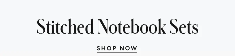 Shop Stitched Notebook Sets