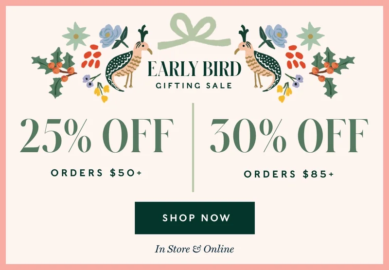 Early Bird Gifting Sale