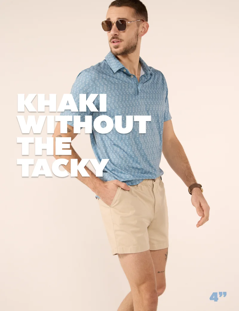 KHAKI WITHOUT THE TACKY