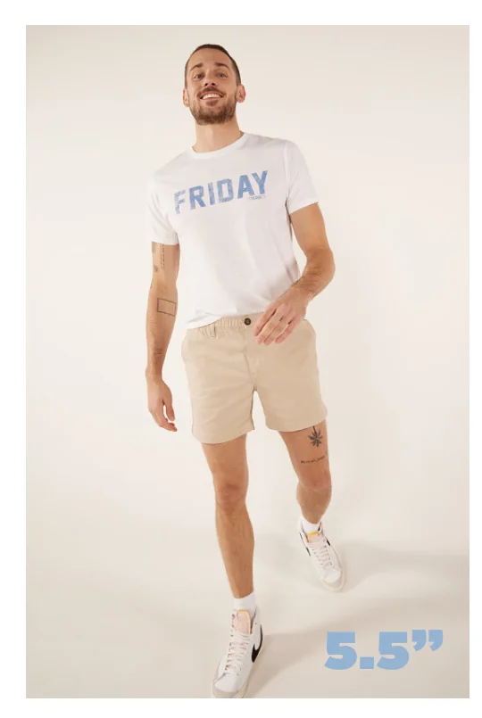 Originals Stretch Twill Short: The Khakinators 5.5"