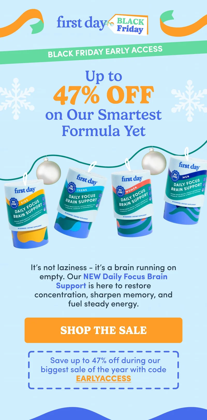 Up to 47% OFF on our smartest formula yet!