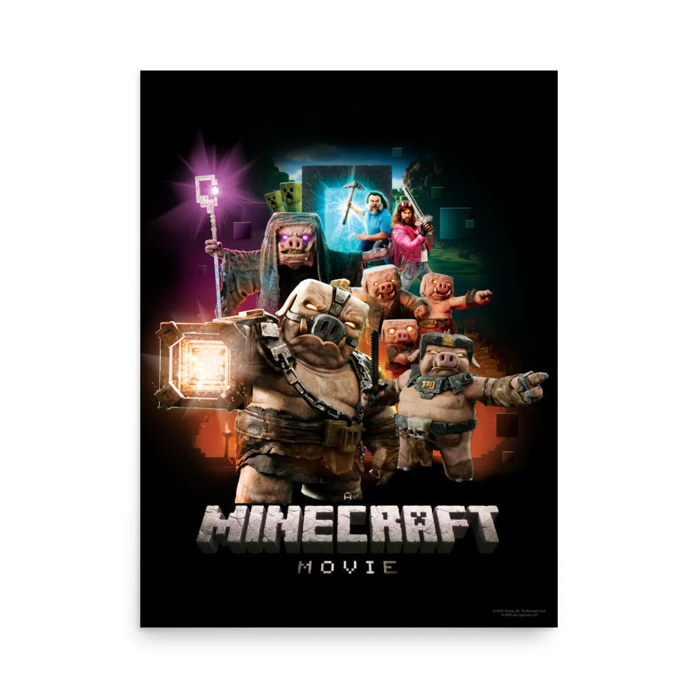 Image of A Minecraft Movie Poster