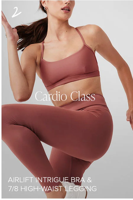 CARDIO CLASS AIRLIFT INTIEGUE BRAS & 7/8 HGIH WAIST AIRLIFT LEGGING