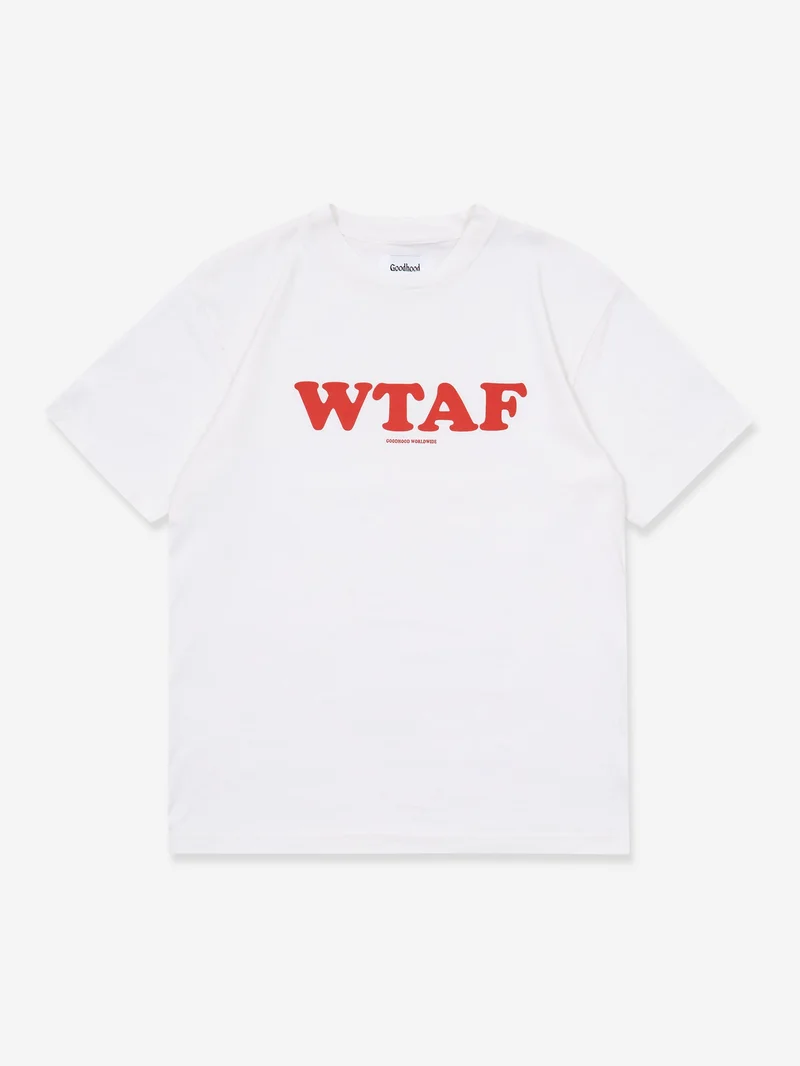 Image of Goodhood Worldwide WTAF T-Shirt - White