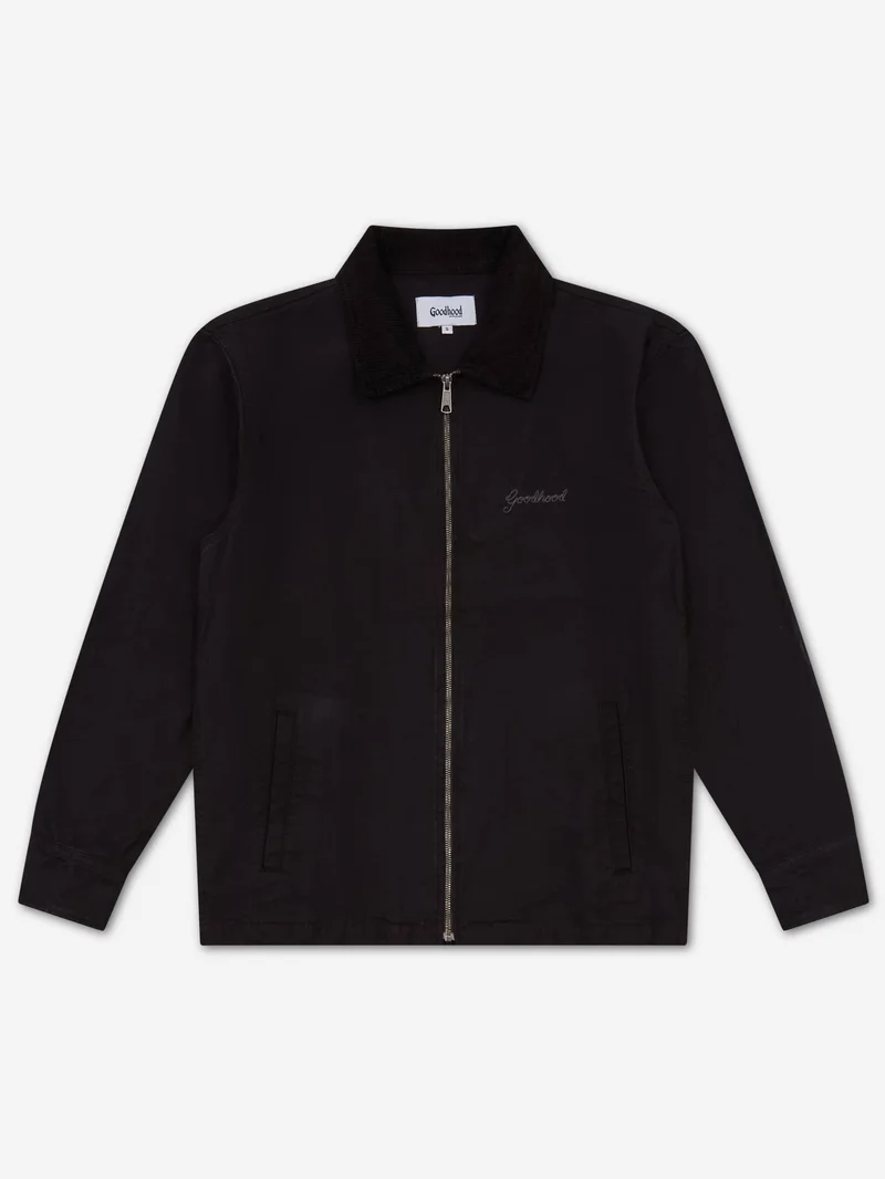Image of Goodhood Worldwide Mechanics Jacket - Black